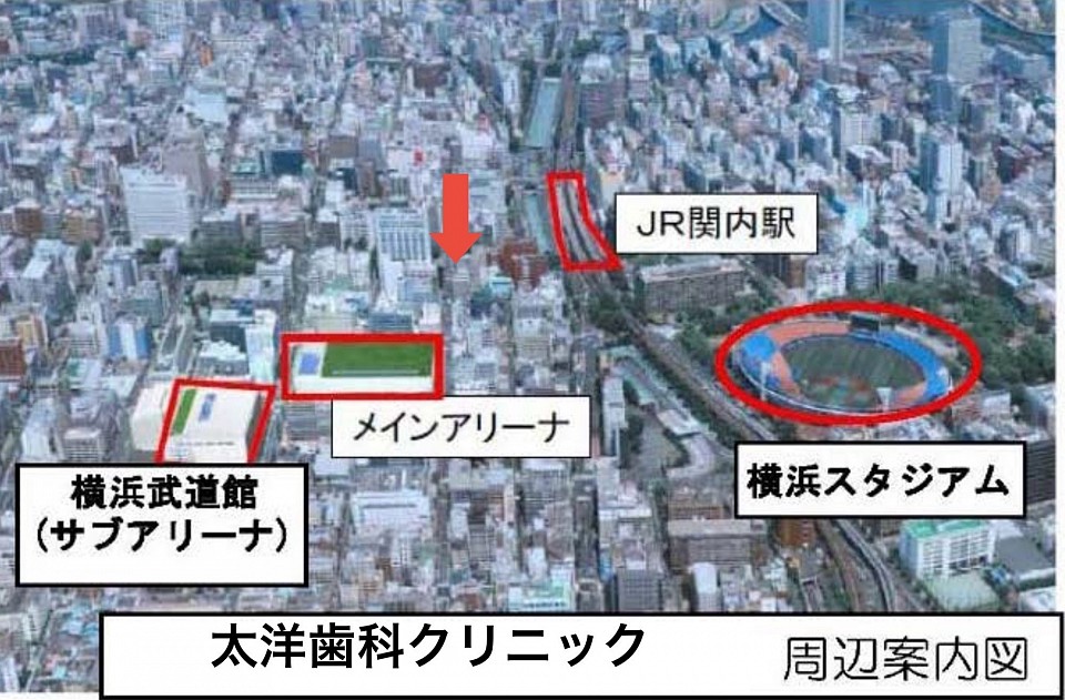 JR関内駅から至近距離